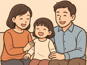 子は親の心を実演する名優